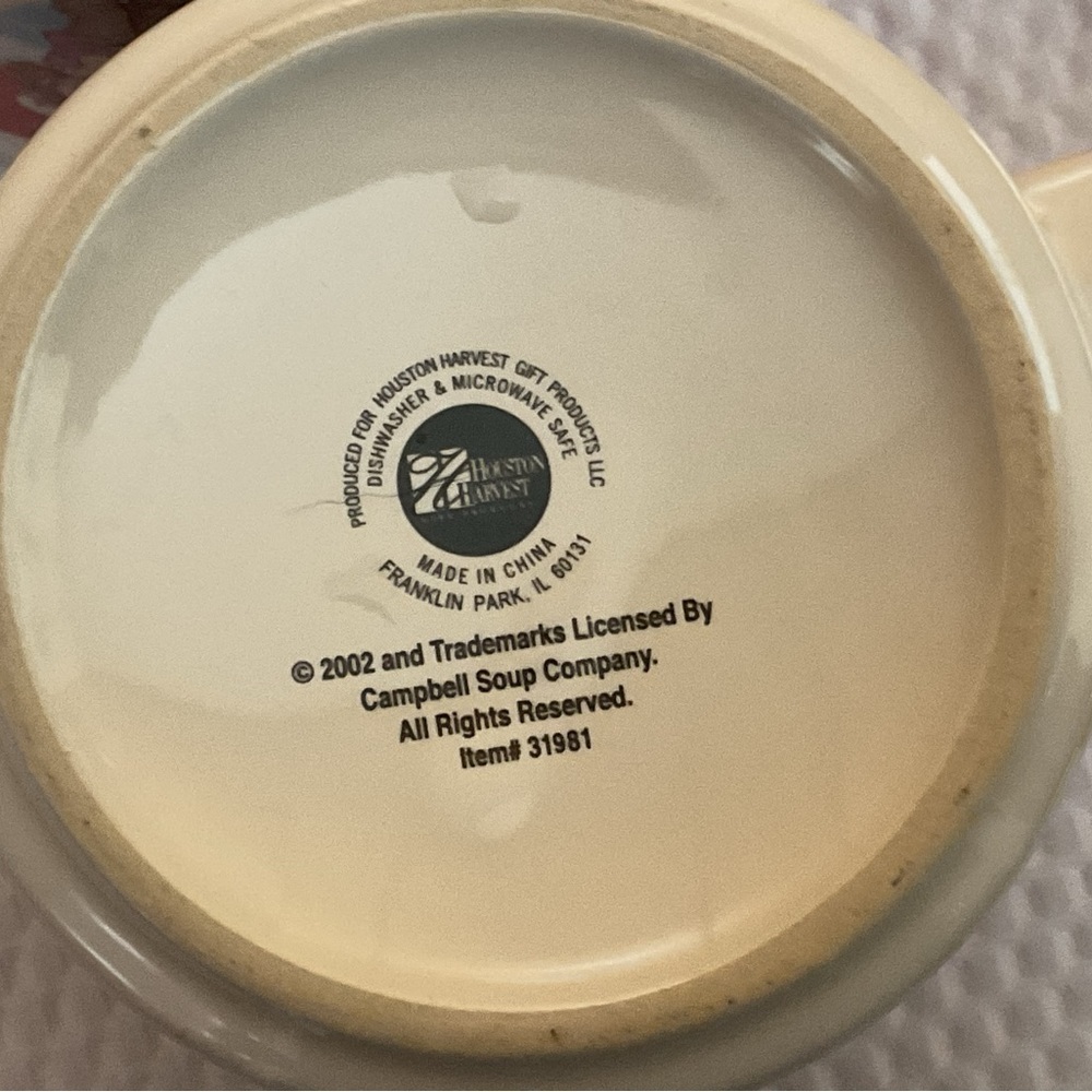 Cambells Soup Mugs / Bowls - Picture 5 of 5
